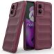 Захисний чохол Deexe Terra Case для Motorola Moto G55 - Wine Red (366151WR). Фото 2 з 6
