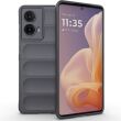 Захисний чохол Deexe Terra Case для Motorola Moto G85 - Dark Grey (357013DH)