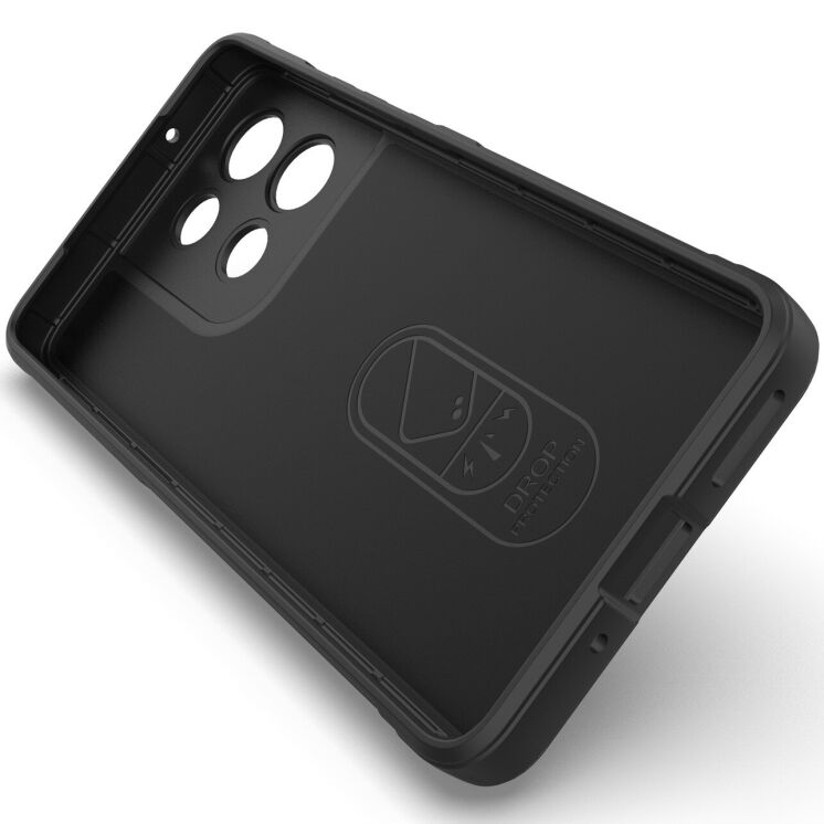 Защитный чехол Deexe Terra Case для Motorola Moto G86 Power - Black: фото 3 из 6