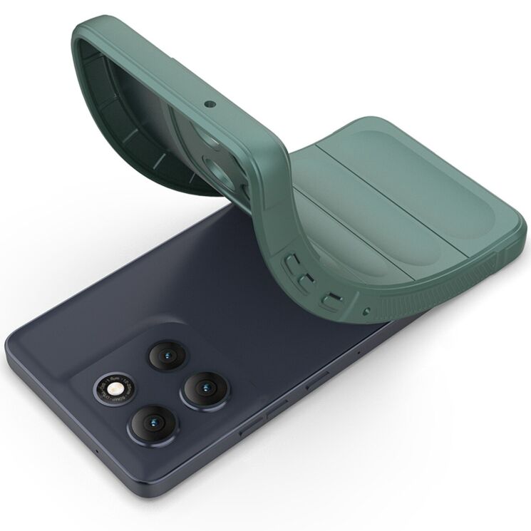 Защитный чехол Deexe Terra Case для Motorola Moto G86 Power - Black: фото 5 из 6