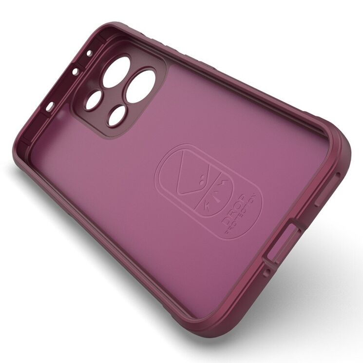 Защитный чехол Deexe Terra Case для OPPO Reno 13 5G - Wine Red: фото 2 из 7