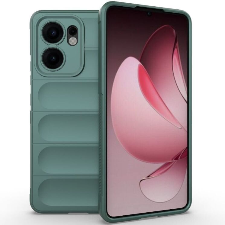 Защитный чехол Deexe Terra Case для OPPO Reno 13 F 5G - Green: фото 1 из 6