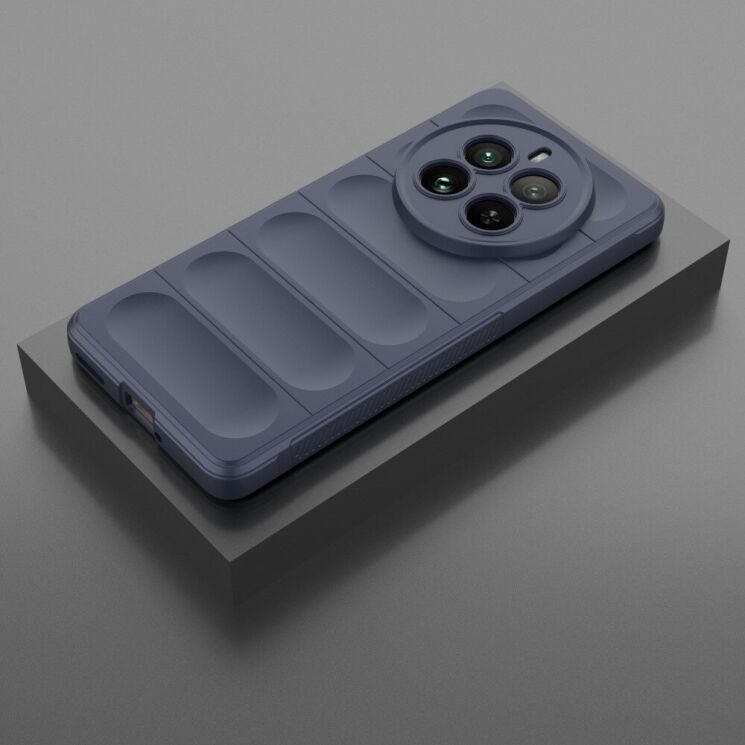 Защитный чехол Deexe Terra Case для Realme 12 Pro / 12 Pro+ - Dark Blue: фото 2 из 5