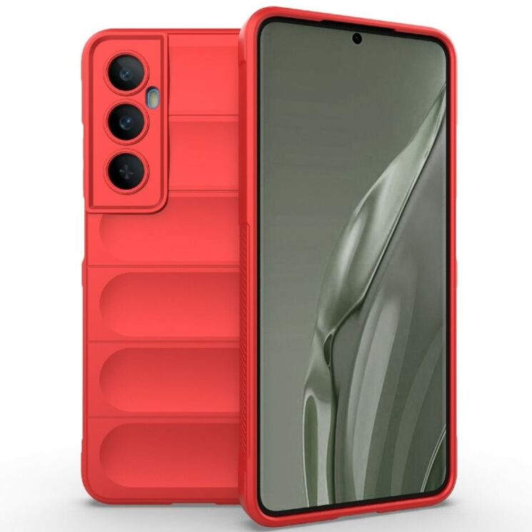 Защитный чехол Deexe Terra Case для Realme C65 - Red: фото 1 из 7