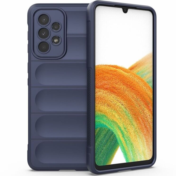 Защитный чехол Deexe Terra Case для Samsung Galaxy A53 (A536) - Dark Blue: фото 1 из 5