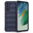 Защитный чехол Deexe Terra Case для Samsung Galaxy S21 FE (G990) - Dark Blue (240213DB)