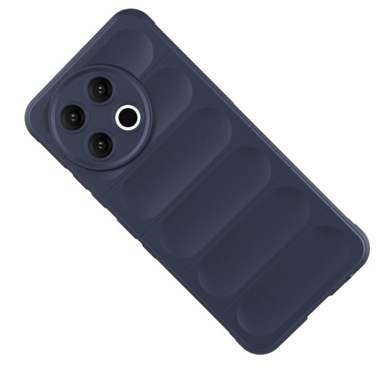 Защитный чехол Deexe Terra Case для TECNO Spark 30 Pro - Dark Blue: фото 3 из 6
