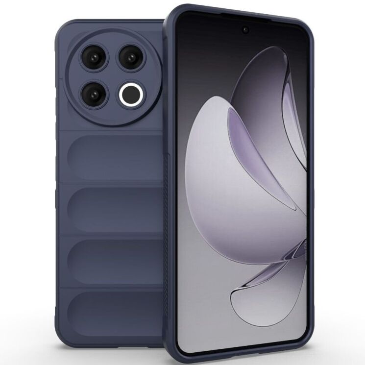 Защитный чехол Deexe Terra Case для TECNO Spark 30 Pro - Dark Blue: фото 1 из 6