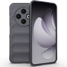 Защитный чехол Deexe Terra Case для TECNO Spark 30C - Dark Grey: фото 1 из 4
