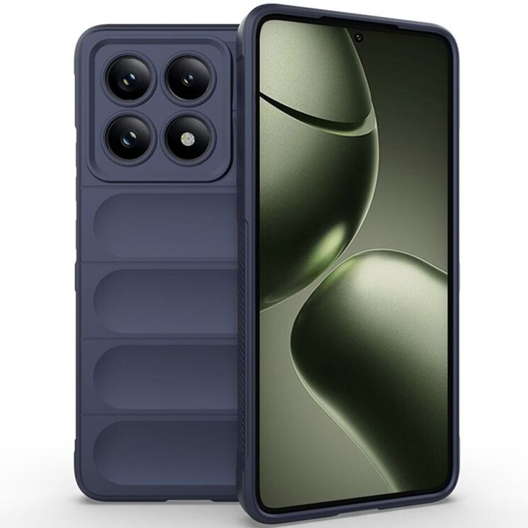 Защитный чехол Deexe Terra Case для Xiaomi 14T - Dark Blue: фото 1 из 6
