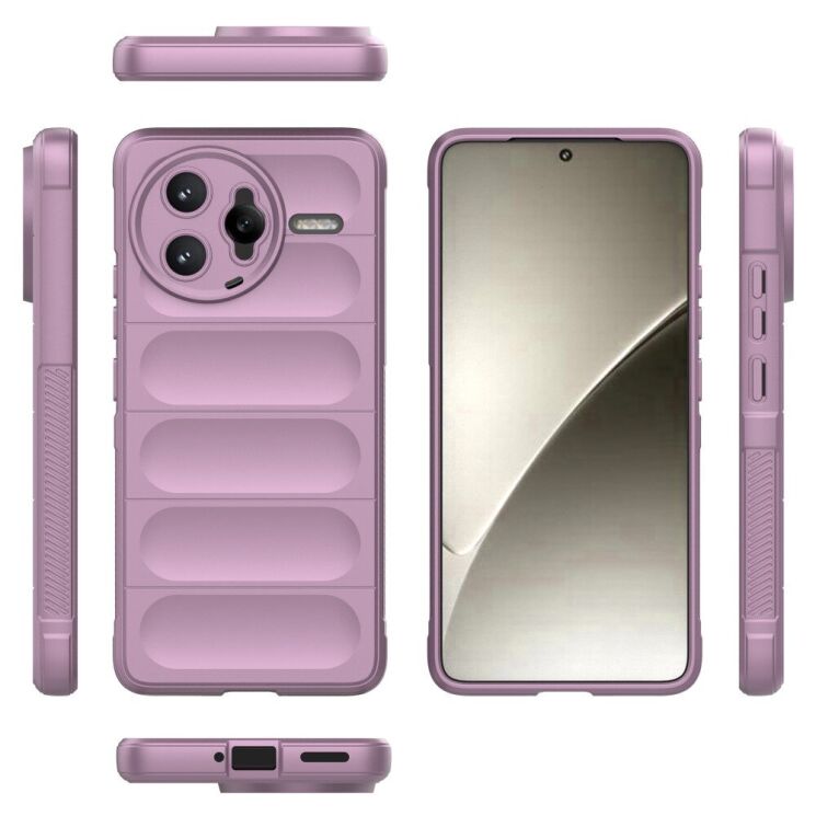 Защитный чехол Deexe Terra Case для Xiaomi Poco F7 Ultra - Black: фото 6 из 11