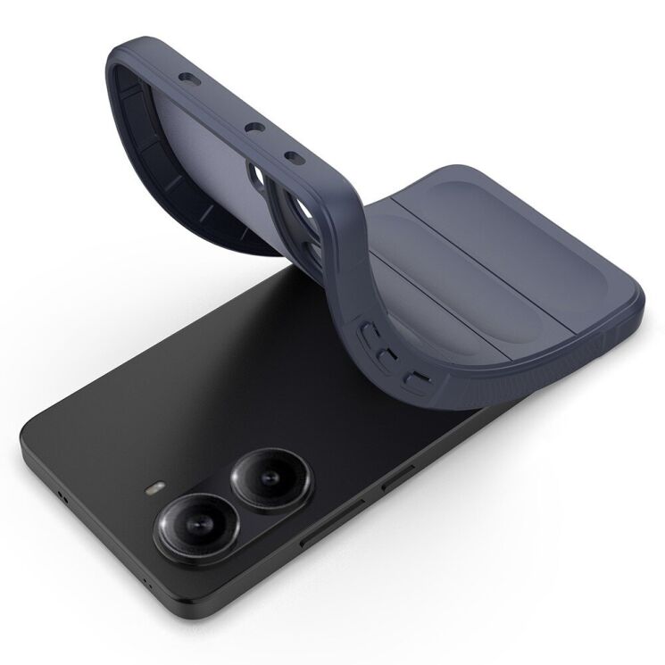 Защитный чехол Deexe Terra Case для Xiaomi Poco X7 Pro - Dark Blue: фото 2 из 4