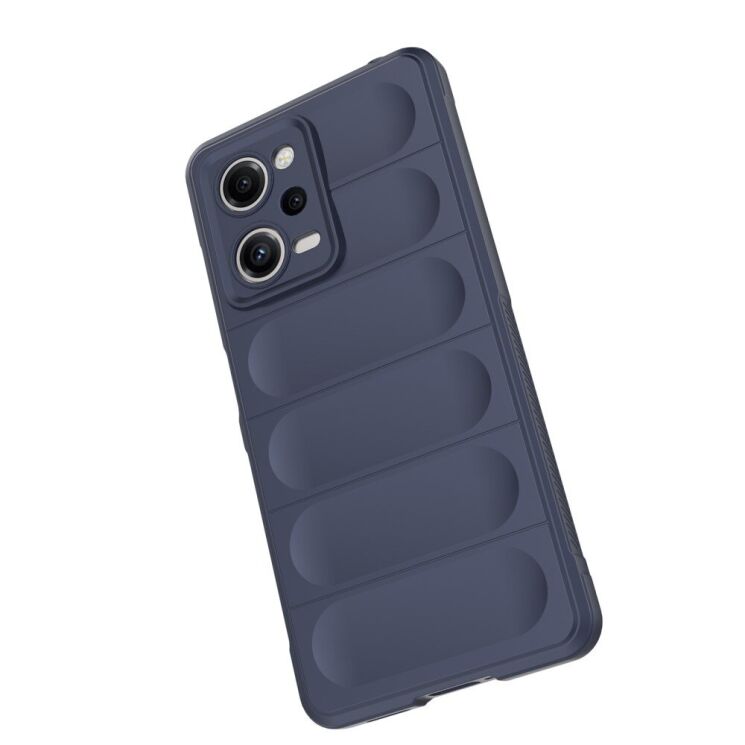 Защитный чехол Deexe Terra Case для Xiaomi Redmi Note 12 Pro 5G - Dark Blue: фото 2 из 5