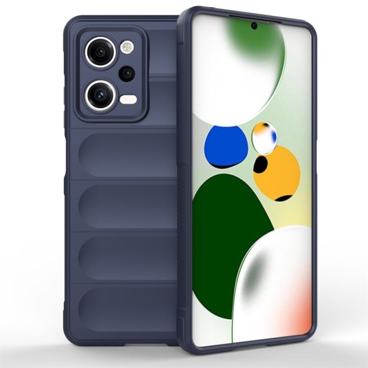 Защитный чехол Deexe Terra Case для Xiaomi Redmi Note 12 Pro 5G - Dark Blue: фото 1 из 5