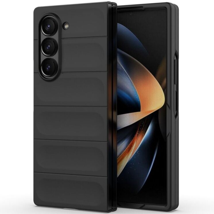 Защитный чехол Deexe Terra Case (FF) для Samsung Galaxy Fold 6 - Black: фото 6 из 10