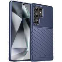 Защитный чехол Deexe Thunder Series для Samsung Galaxy S25 Ultra (S938) - Blue: фото 1 из 12