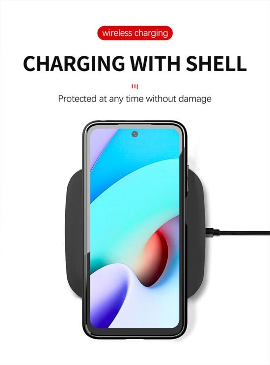 Защитный чехол Deexe Thunder Series для Xiaomi Redmi 10 / 10 (2022) / 10 Prime - Black: фото 11 из 13