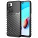 Защитный чехол Deexe Thunder Series для Xiaomi Redmi 10 / 10 (2022) / 10 Prime - Black (284716B). Фото 1 из 13