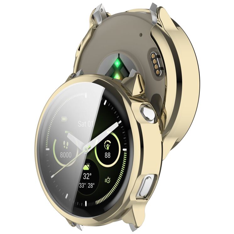 Защитный чехол Deexe Watch Case для Garmin Venu 4 (41mm) - Light Gold: фото 3 из 7