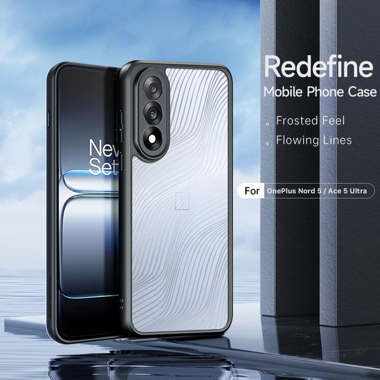 Защитный чехол DUX DUCIS Aimo Series для OnePlus Nord 5 / Ace 5 Ultra - Black: фото 3 из 9