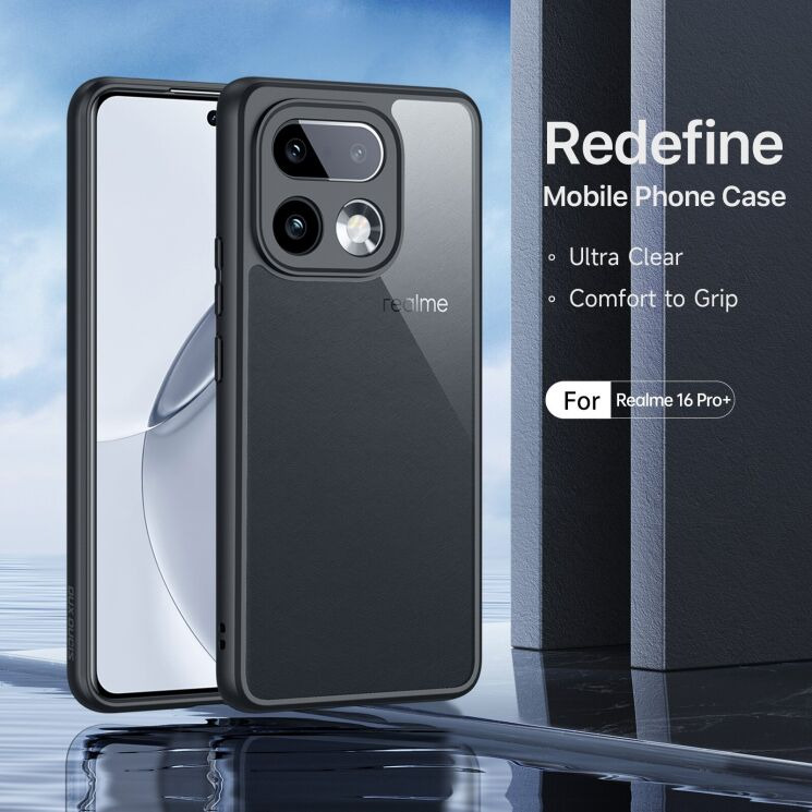 Защитный чехол DUX DUCIS Aimo Series для Realme 16 Pro Plus - Black: фото 4 из 11