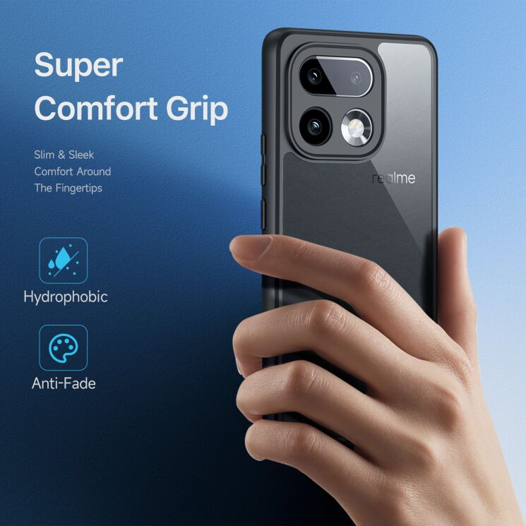 Защитный чехол DUX DUCIS Aimo Series для Realme 16 Pro Plus - Black: фото 5 из 11