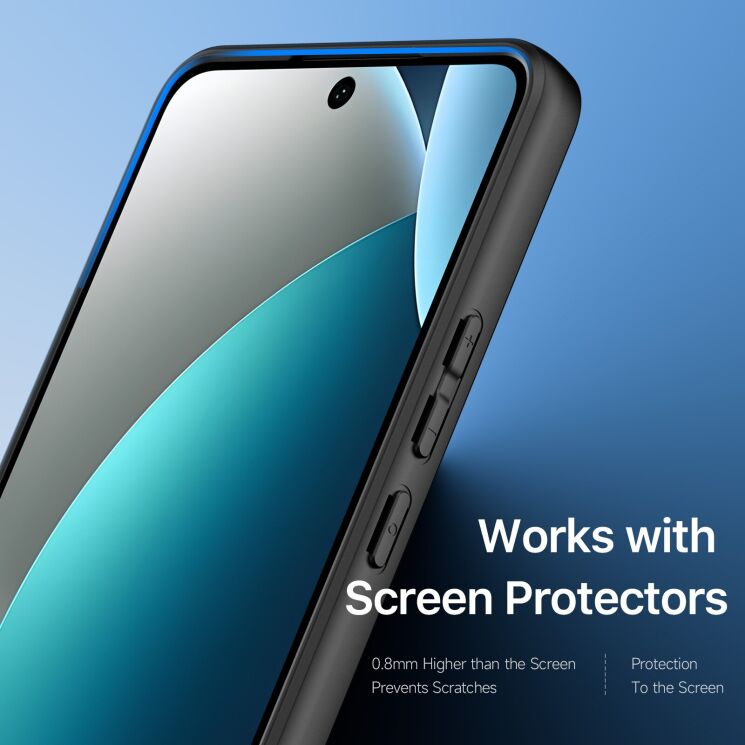 Защитный чехол DUX DUCIS Aimo Series для Xiaomi Redmi Note 15 Pro - Black (405203B) Защитный чехол DUX DUCIS Aimo Series для Xiaomi Redmi Note 15 Pro - Black: фото 7 из 10