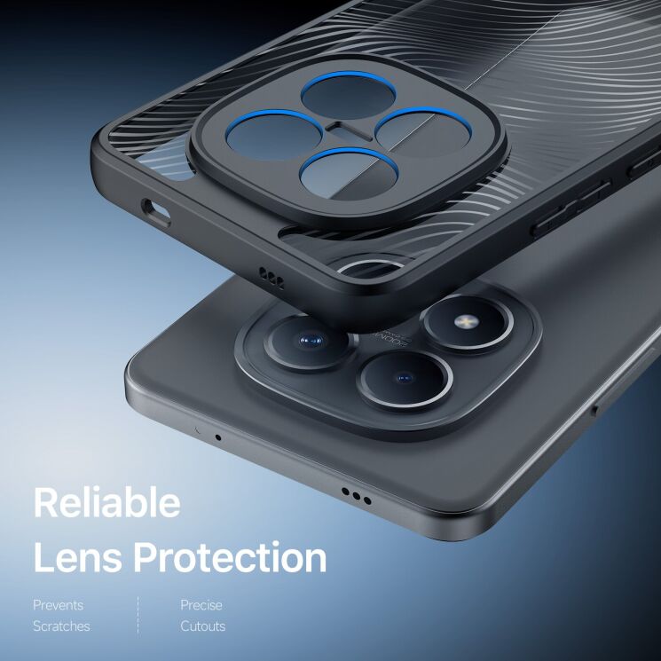 Защитный чехол DUX DUCIS Aimo Series для Xiaomi Redmi Note 15 Pro - Black (405203B) Защитный чехол DUX DUCIS Aimo Series для Xiaomi Redmi Note 15 Pro - Black: фото 6 из 10