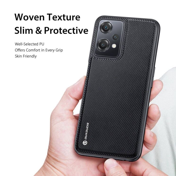 Защитный чехол DUX DUCIS FINO Series для OnePlus Nord CE 2 Lite - Black: фото 5 из 9