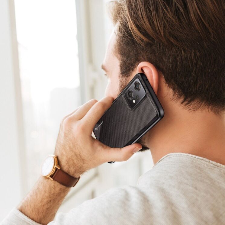 Защитный чехол DUX DUCIS FINO Series для OnePlus Nord CE 2 Lite - Black: фото 8 из 9