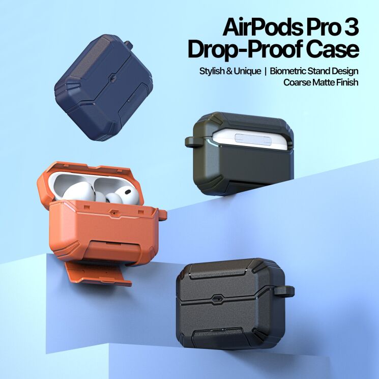 Защитный чехол DUX DUCIS PECS Series для AirPods Pro 3 - Blue: фото 4 из 13