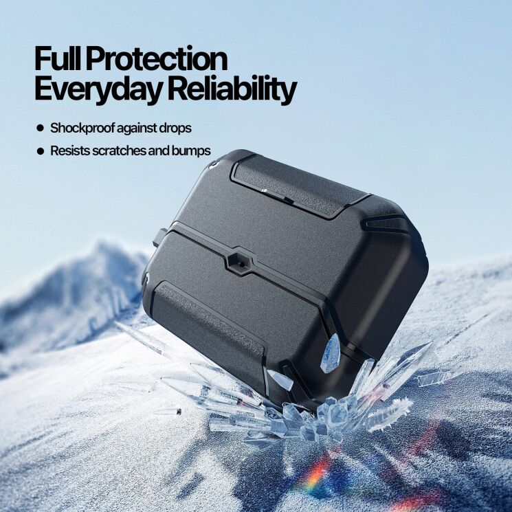 Защитный чехол DUX DUCIS PECS Series для AirPods Pro 3 - Blue: фото 10 из 13