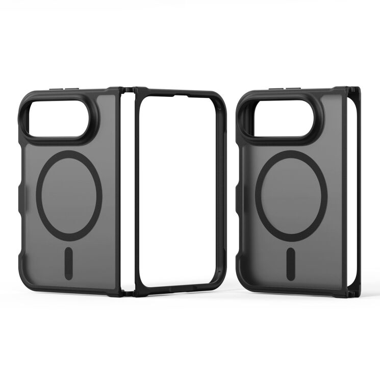 Защитный чехол DUX DUCIS Yind Series MagSafe (FF) для iPhone Duo - Black: фото 3 из 10