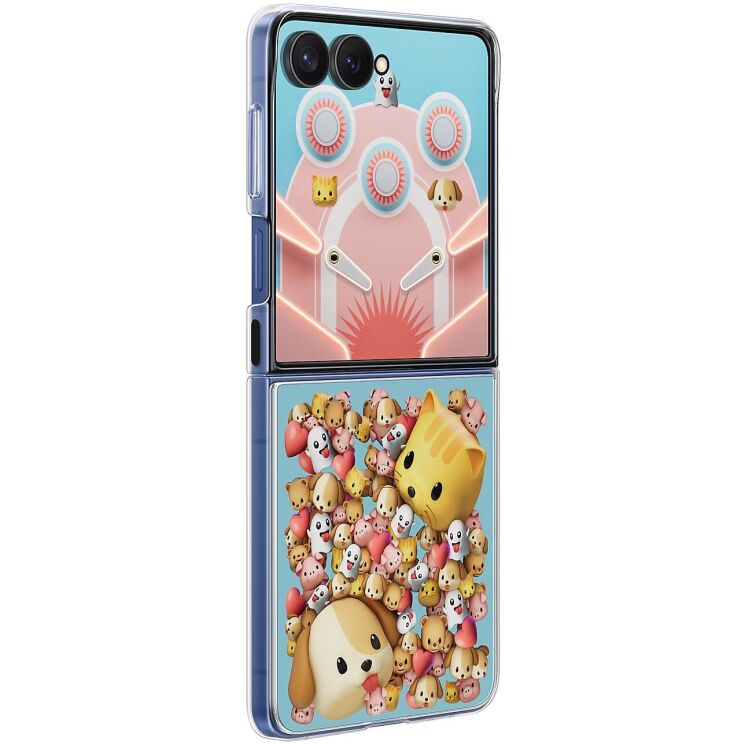 Защитный чехол Flipsuit Case для Samsung Galaxy Flip 7 (EF-ZF766CTEGUA) - Transparent: фото 3 из 7