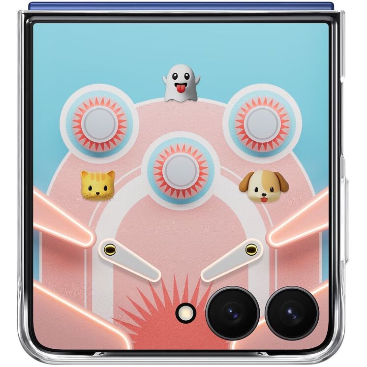 Защитный чехол Flipsuit Case для Samsung Galaxy Flip 7 (EF-ZF766CTEGUA) - Transparent: фото 6 из 7