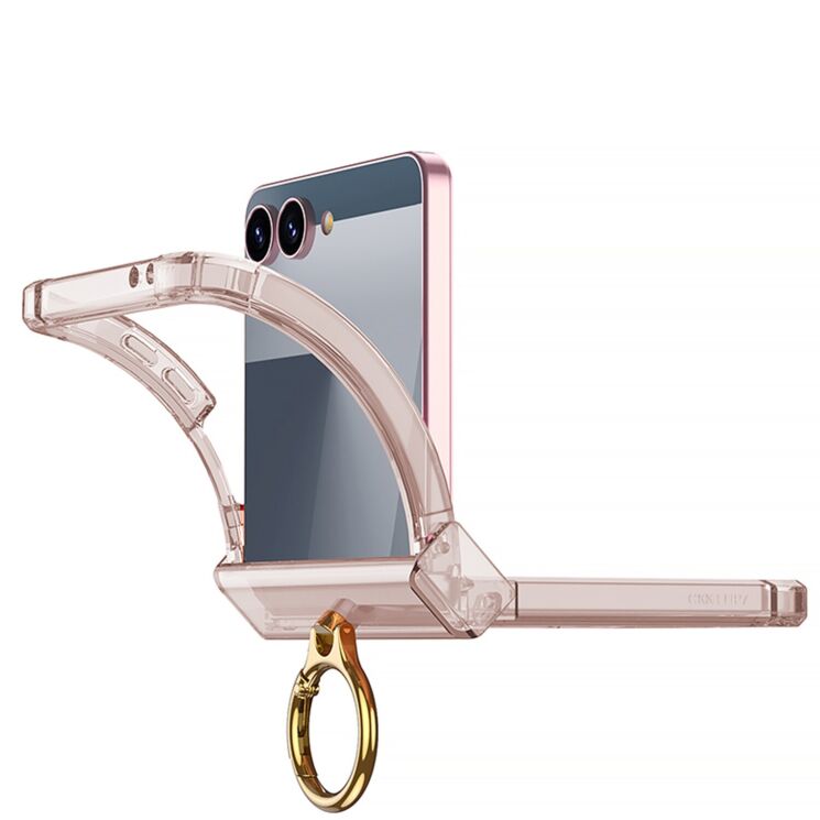 Защитный чехол GKK AirBag Mag with Ring для Samsung Galaxy Flip 7 - Black: фото 6 из 8