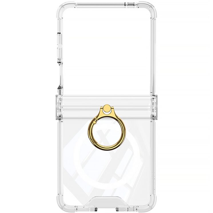 Защитный чехол GKK AirBag Mag with Ring для Samsung Galaxy Flip 7 - Black: фото 5 из 8