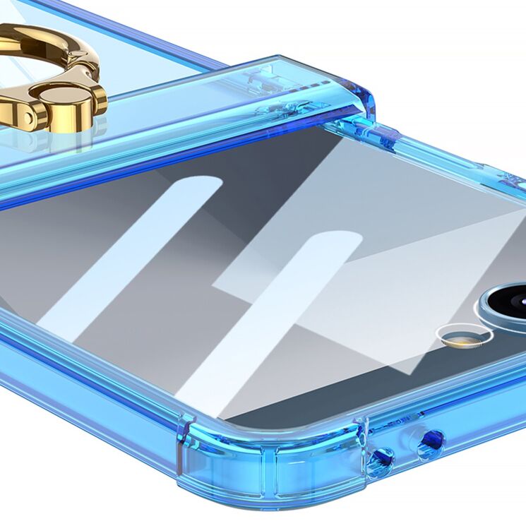 Защитный чехол GKK AirBag Mag with Ring для Samsung Galaxy Flip 7 - Black: фото 4 из 8