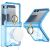 Защитный чехол GKK AirBag Mag with Ring для Samsung Galaxy Flip 7 - Blue: фото 1 из 8