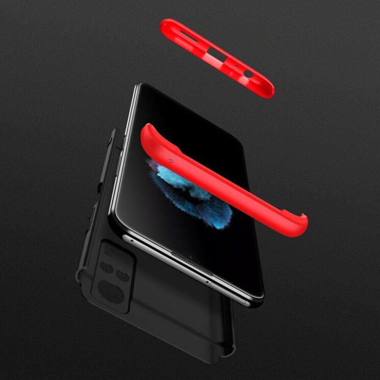 Защитный чехол GKK Double Dip Case для VIVO Y31 / Y53s - Black / Red: фото 3 из 13