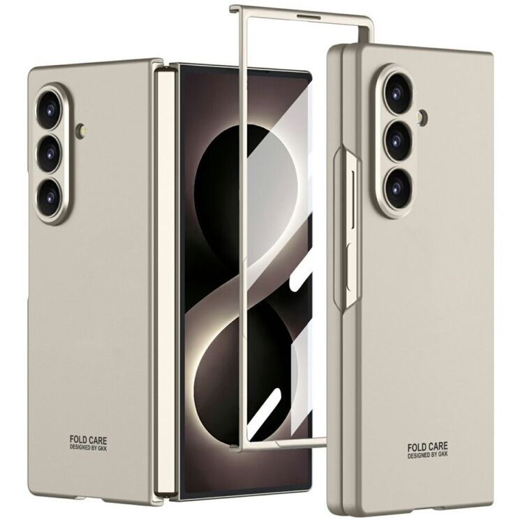 Защитный чехол GKK Super Slim для Samsung Galaxy Fold 8 Ultra - Titanium Grey (424025TH) Защитный чехол GKK Super Slim для Samsung Galaxy Fold 8 Ultra - Titanium Grey: фото 1 из 11