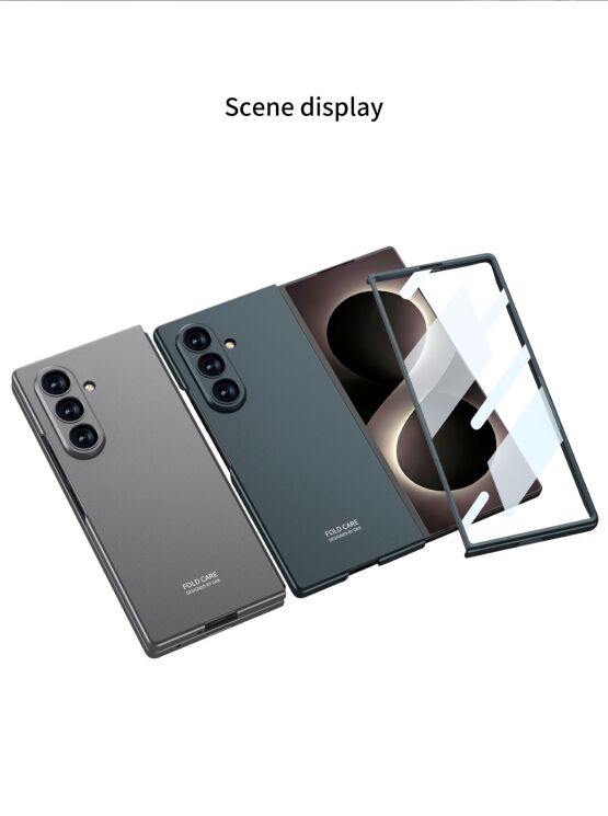 Защитный чехол GKK Super Slim для Samsung Galaxy Fold 8 Ultra - Grey: фото 11 из 11