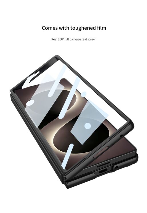 Защитный чехол GKK Super Slim для Samsung Galaxy Fold 8 Ultra - Grey: фото 5 из 11