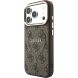 Захисний чохол Guess Embossed 4G Classic MagSafe для iPhone 18 Pro Max / 17 Pro Max (GUHMP18XP4MSEGCW) - Brown (423962Z). Фото 4 з 7