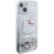 Защитный чехол Hello Kitty Liquid Glitter для Apple iPhone 15 - Transparent (339994T). Фото 4 из 8