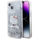 Защитный чехол Hello Kitty Liquid Glitter для Apple iPhone 15 - Transparent (339994T). Фото 1 из 8