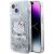 Защитный чехол Hello Kitty Liquid Glitter для Apple iPhone 15 - Transparent: фото 1 из 8