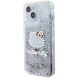 Защитный чехол Hello Kitty Liquid Glitter для Apple iPhone 15 - Transparent (339994T). Фото 3 из 8