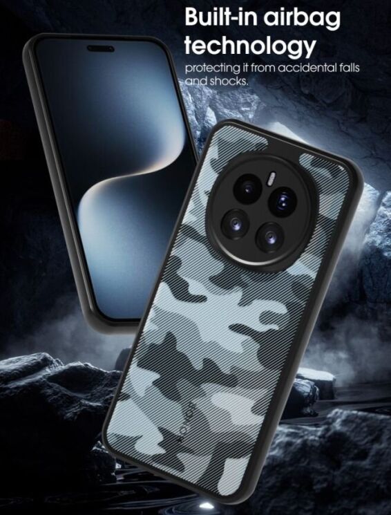 Защитный чехол IBMRS Military для Honor Magic 7 Pro - Artistic Camouflage: фото 8 из 8