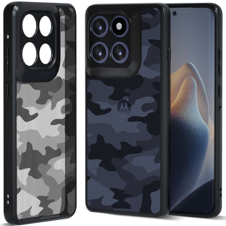 Захисний чохол IBMRS Military для Motorola Moto G86 / G86 Power - Artistic Camouflage: фото 1 з 7